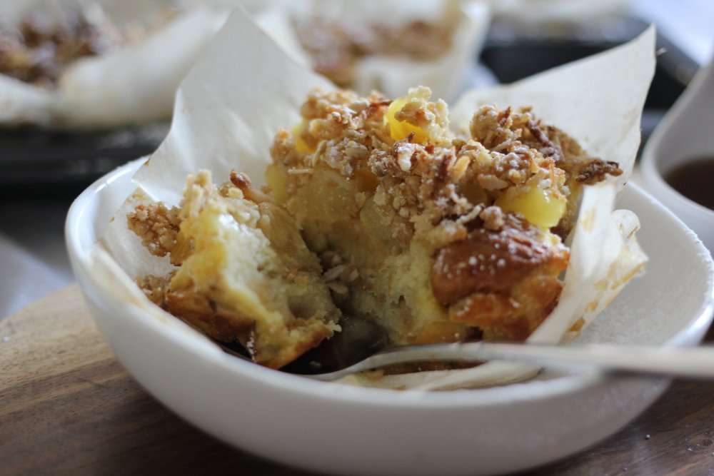 Coconut Crumble French Toast Souffles www.juliemiguel.com