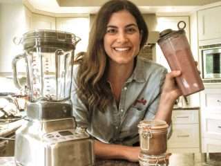 Julie Miguel of juliemiguel.com food blogger and food TV host and personality review of Breville Super Q Blender