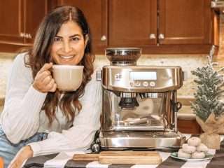 Breville Barista Pro Review with Julie miguel at juliemiguel.com