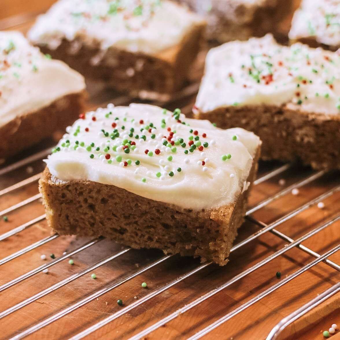 Chai Ginger Square by julie miguel of juliemiguel.com