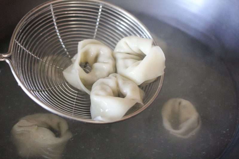 Easy Leftover Chicken and Vegetable Dumplings