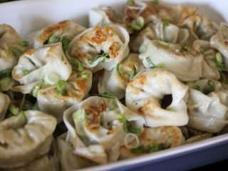 Easy Leftover Chicken and Vegetable Dumplings